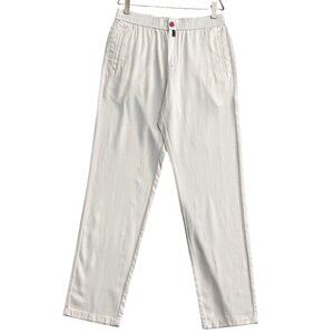 Kiton White Casual Trousers